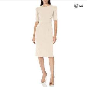 Donna Morgan Short Sleeve Sheath Dress